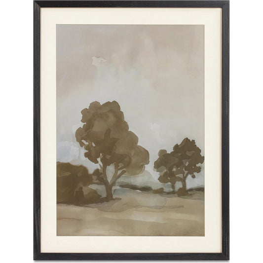 Ash Framed Print by Moe's Home Collection in multicolor. Made from print on paper, solid pine frame, glass, mdf back in a traditional style.