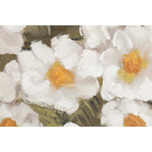 Wildflowers Framed Painting by Moe's Home Collection in multicolor. Made from acrylic paint on canvas, solid pine frame in a transitional style.