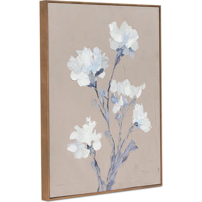 Caspia Framed Painting by Moe's Home Collection in multicolor. Made from acrylic paint on canvas, solid pine frame in a traditional style.