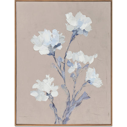 Caspia Framed Painting by Moe's Home Collection in multicolor. Made from acrylic paint on canvas, solid pine frame in a traditional style.