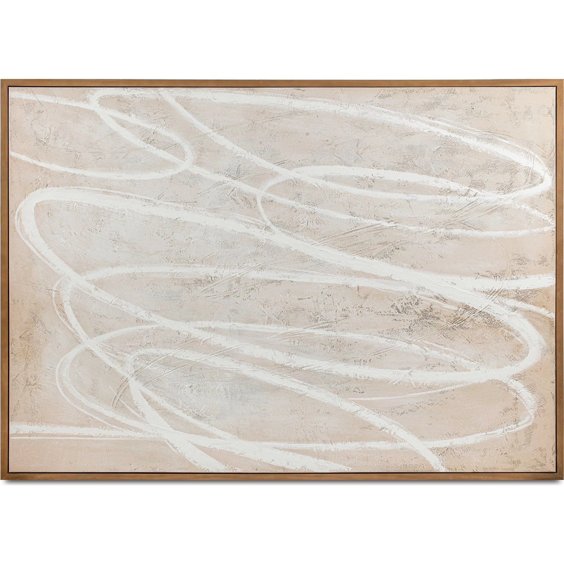 Ever Framed Painting by Moe's Home Collection in multicolor. Made from acrylic paint on canvas, solid pine frame in a transitional style.