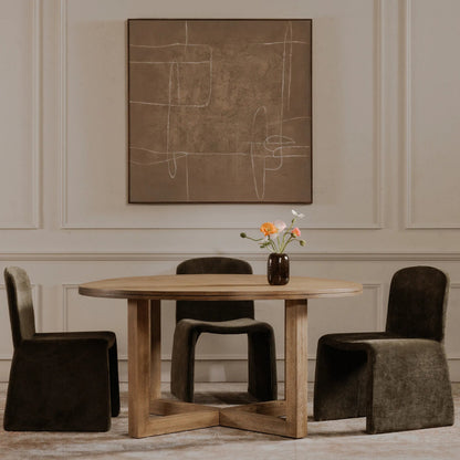 Notion Framed Painting by Moe's Home Collection. Made from acrylic paint on canvas, solid pine frame in a transitional style.