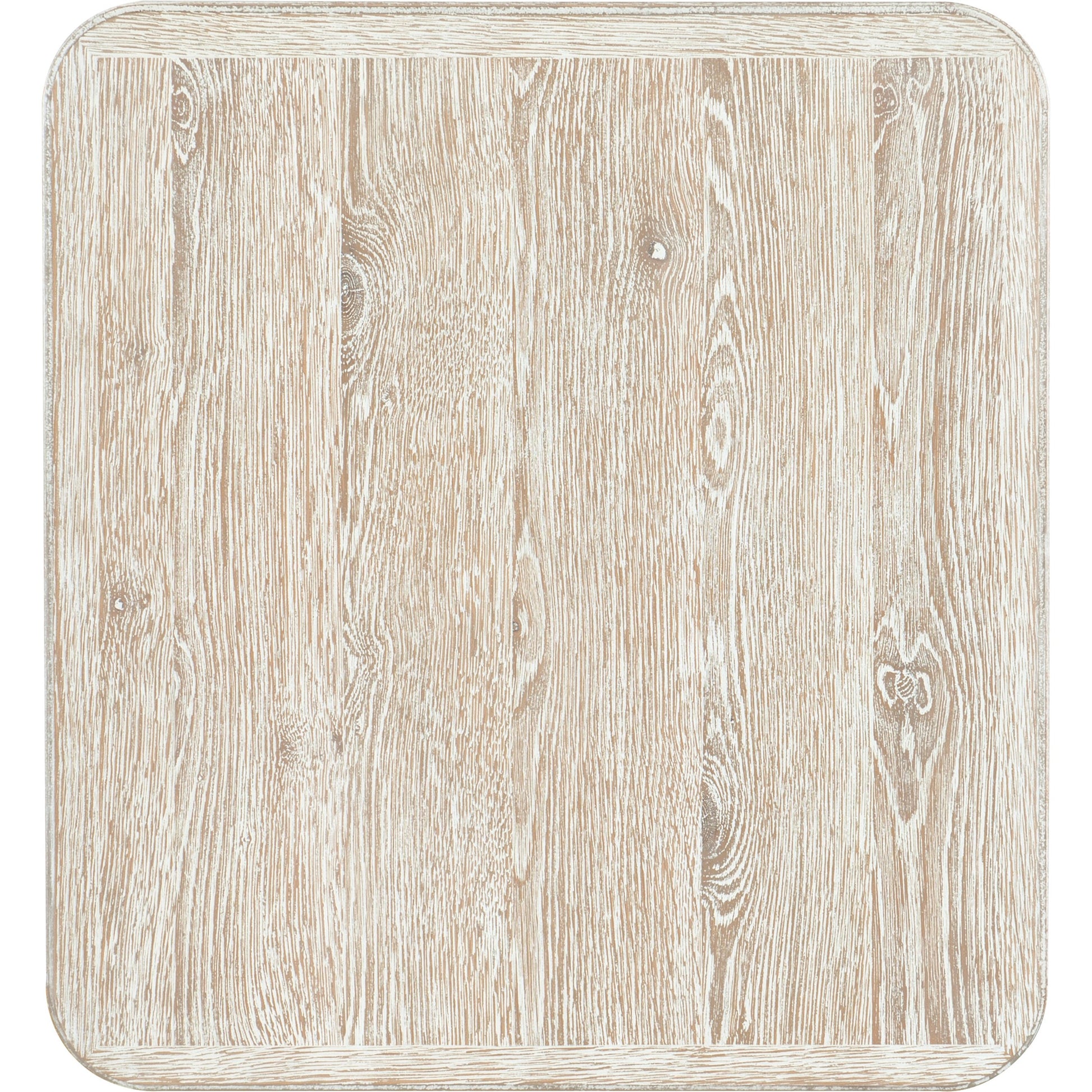 Serenity Bahari Lamp Table by Hooker Furniture in surf. Made from oak veneers, rope in a cottage & farmhouse style.
