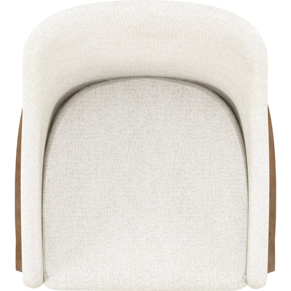 Portico Upholstered Arm Chair by A.R.T. Furniture in sienna. Made from parawood solids, foam, fabric in a modern style.