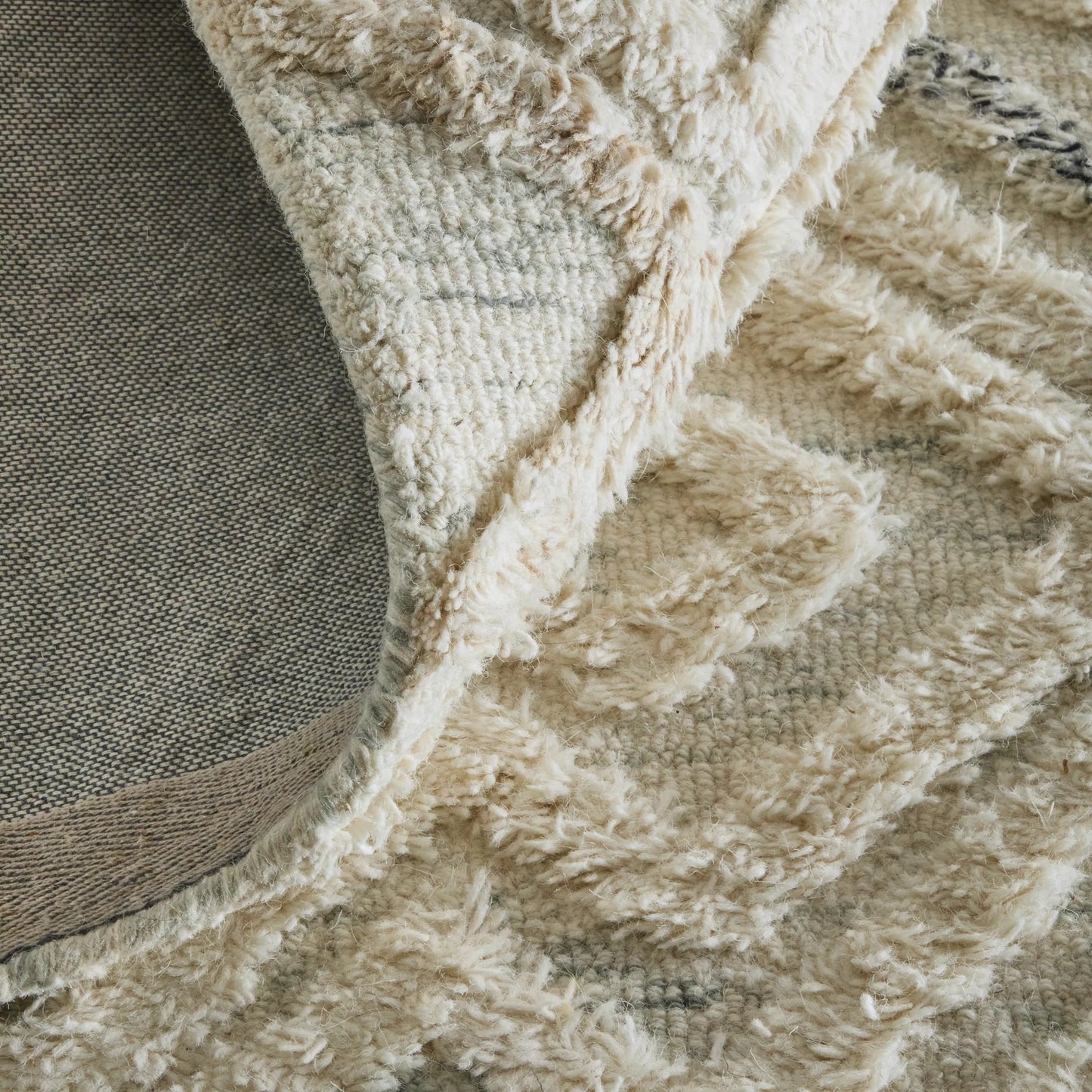 026 SI-1753540,SI-1753541,SI-1753542,SI-1753543,SI-1753545 | Closeup | Anica Transitional Moroccan Rug - 8004F by Feizy in ivory, gray, black. Made from wool in a unique style.