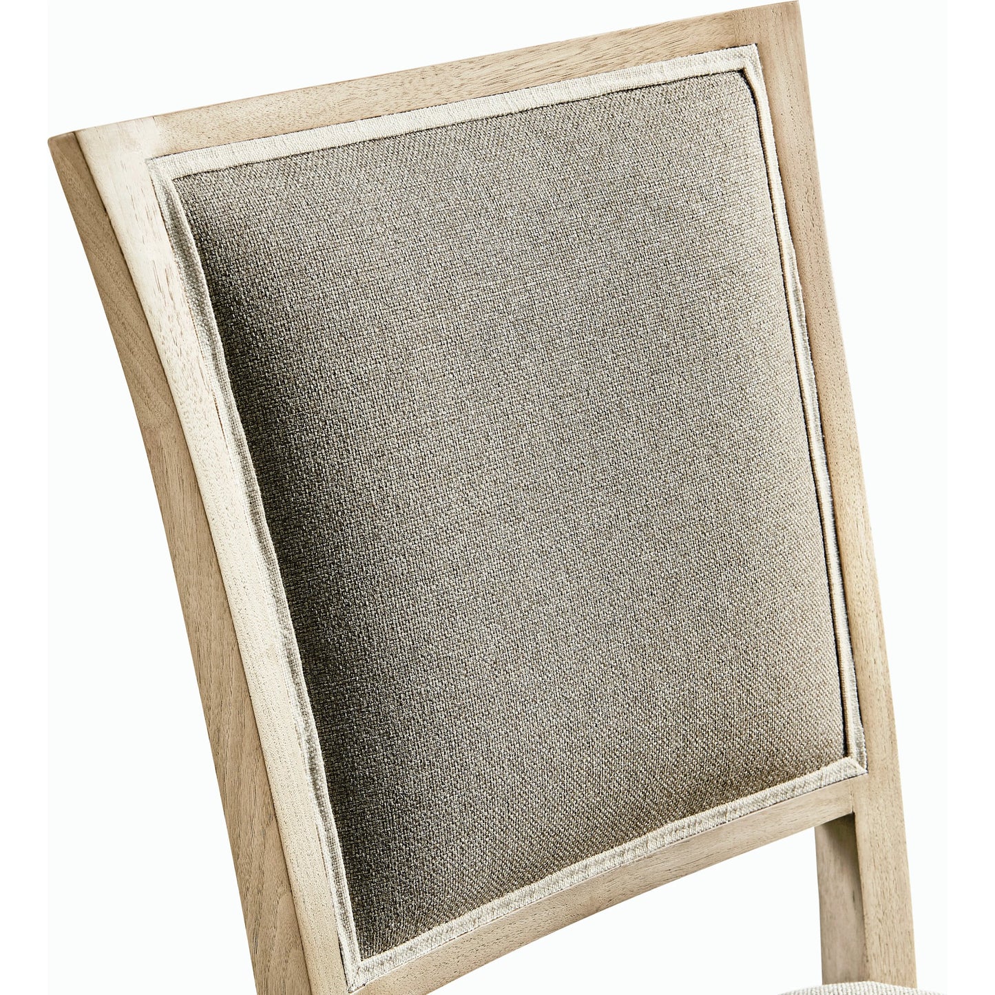 006 SI-2186305 | Closeup | Timeless Flare Uph. Side Chair by Jonathan Charles. Made from beech wood, foam, fabric in a modern style.