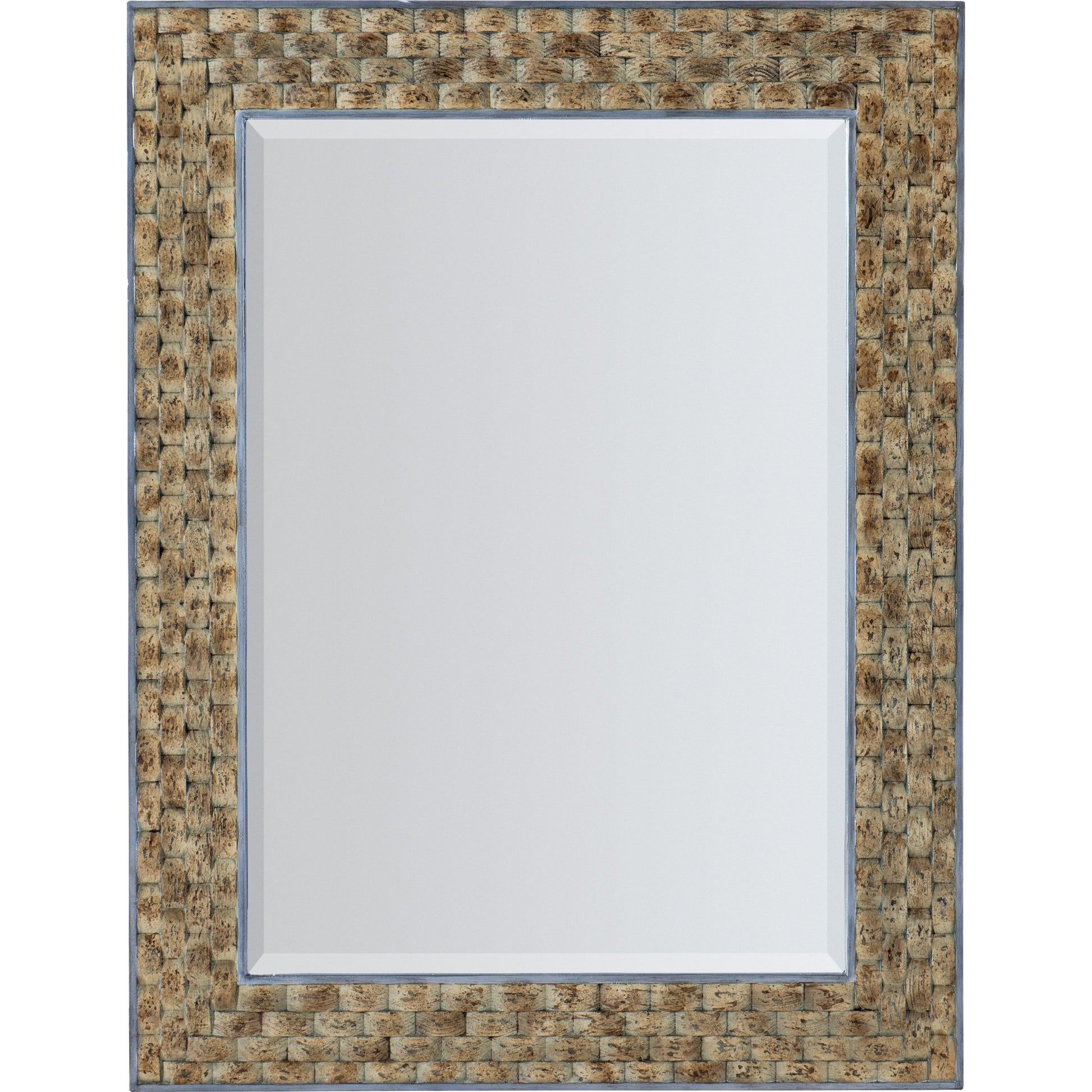 Surfrider Portrait Mirror by Hooker Furniture in driftwood. Made from mirror, resin in a cottage & farmhouse style.