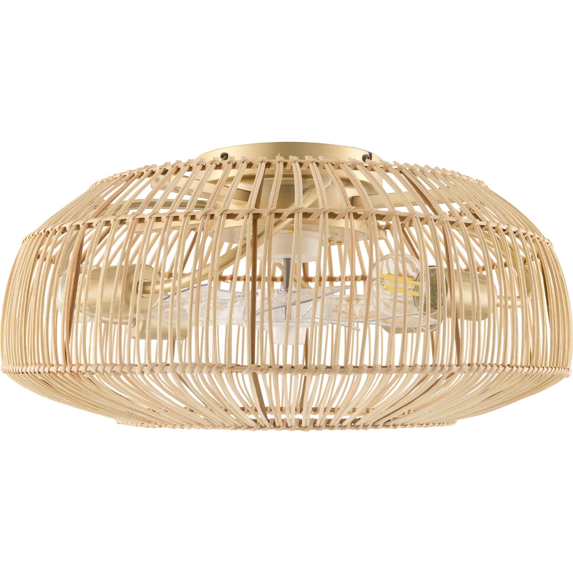 Windora Chandelier by Livabliss in wheat, gold, black and painted. Made from iron, rattan in a unique style.