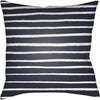 Dark Blue, White / 18" x 18"