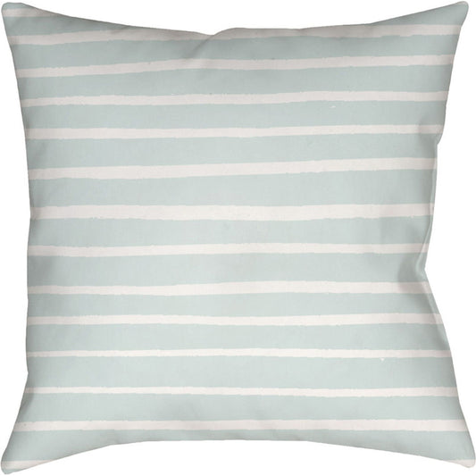 Stripes Pillow - 20870 by Livabliss. Made from front: 100% polyester, back: 100% polyester in a modern style.