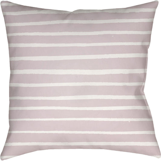Stripes Pillow - 20870 by Livabliss. Made from front: 100% polyester, back: 100% polyester in a modern style.