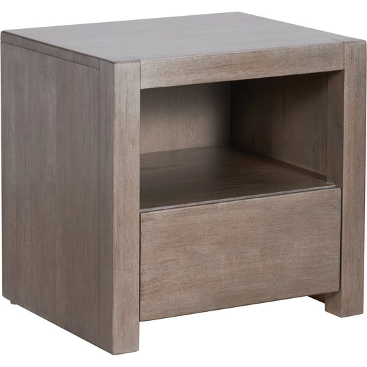 Zest Nightstand by Zest in light oak. Made from mdf, partical board in a modern style.