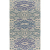 Blue, Denim, Medium Gray, Sky Blue, Light Gray / 2' x 3'