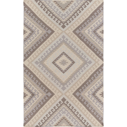 Wanderer WRR-2005 Indoor/Outdoor Rug by Surya in gray, taupe, light gray, charcoal. Made from 100% wool in a unique style.