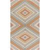 Seafoam, Gray, Mustard, Rose, Light Gray / 2' x 3'