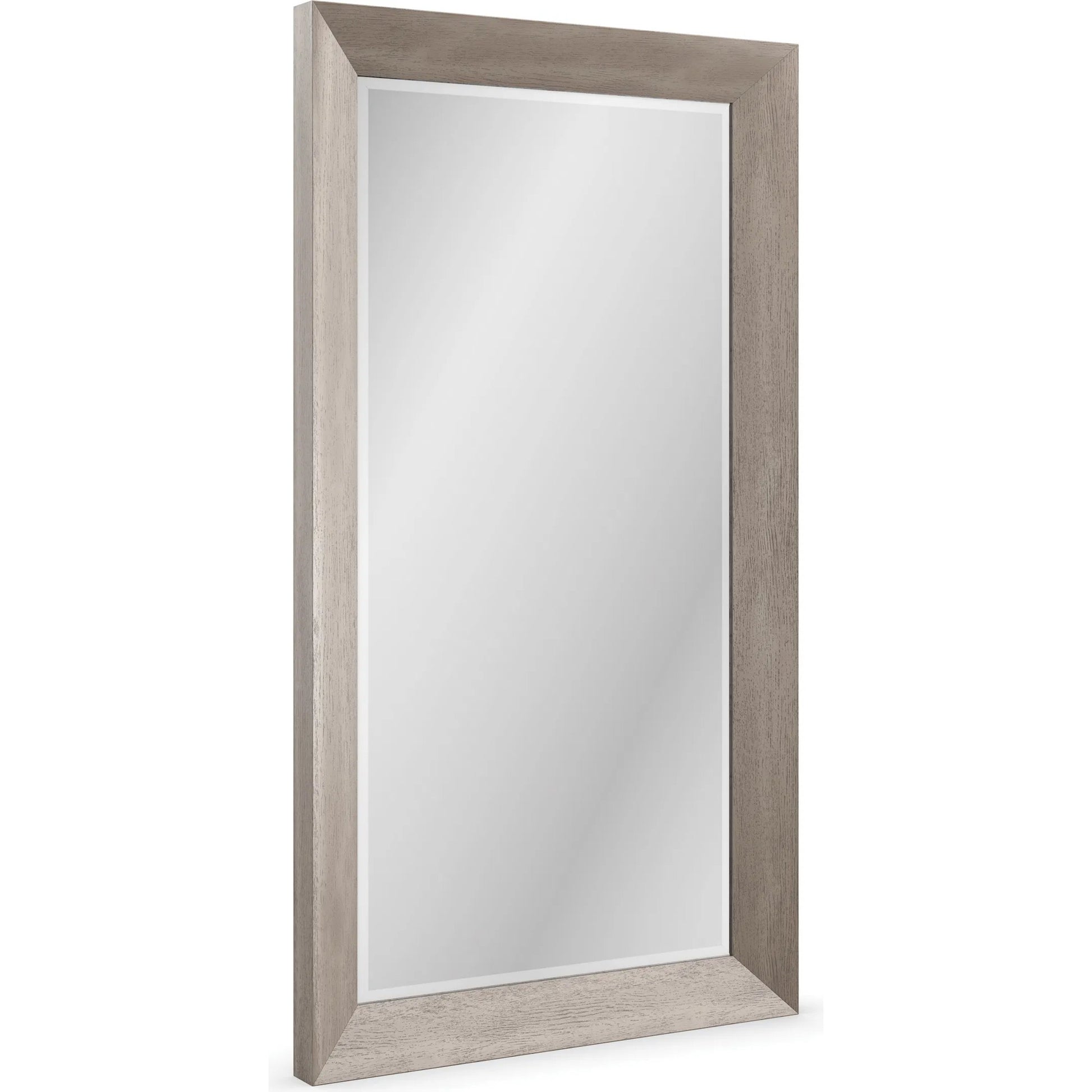 Pondering Mirror by Caracole in ash and ash driftwood. Made from ash in a transitional style.