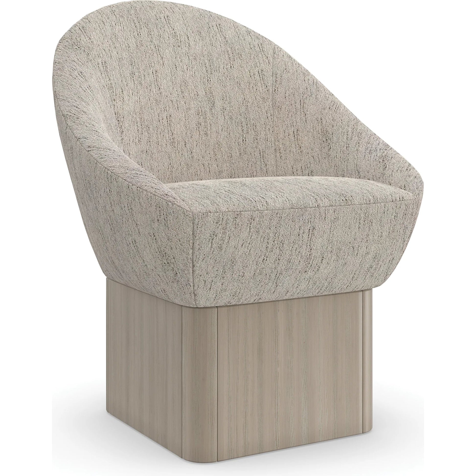 Palma Dining Chair by Caracole in sabbia. Made from asian hardwood, japanese sen in a transitional style.