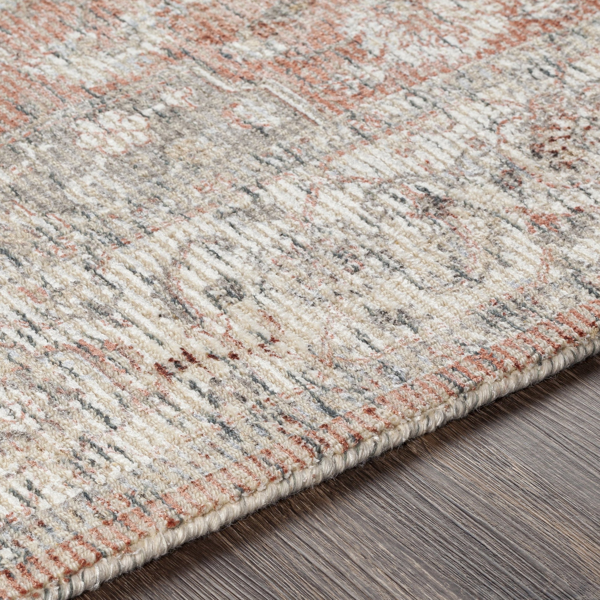 Wilson Rug - 24554 by Surya. Made from 55% viscose, 45% wool in a unique style.