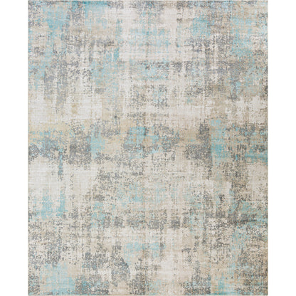 Wilson Rug - 26943 by Surya in light slate, light beige. Made from 60% wool, 40% viscose in a unique style.