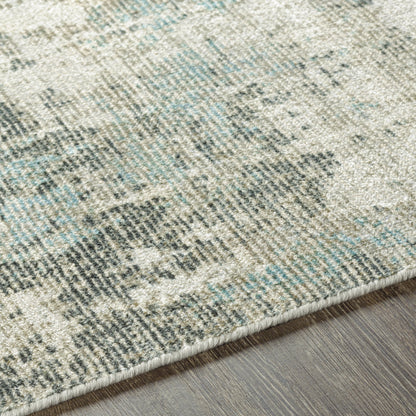 Wilson Rug - 26943 by Surya in light slate, light beige. Made from 60% wool, 40% viscose in a unique style.