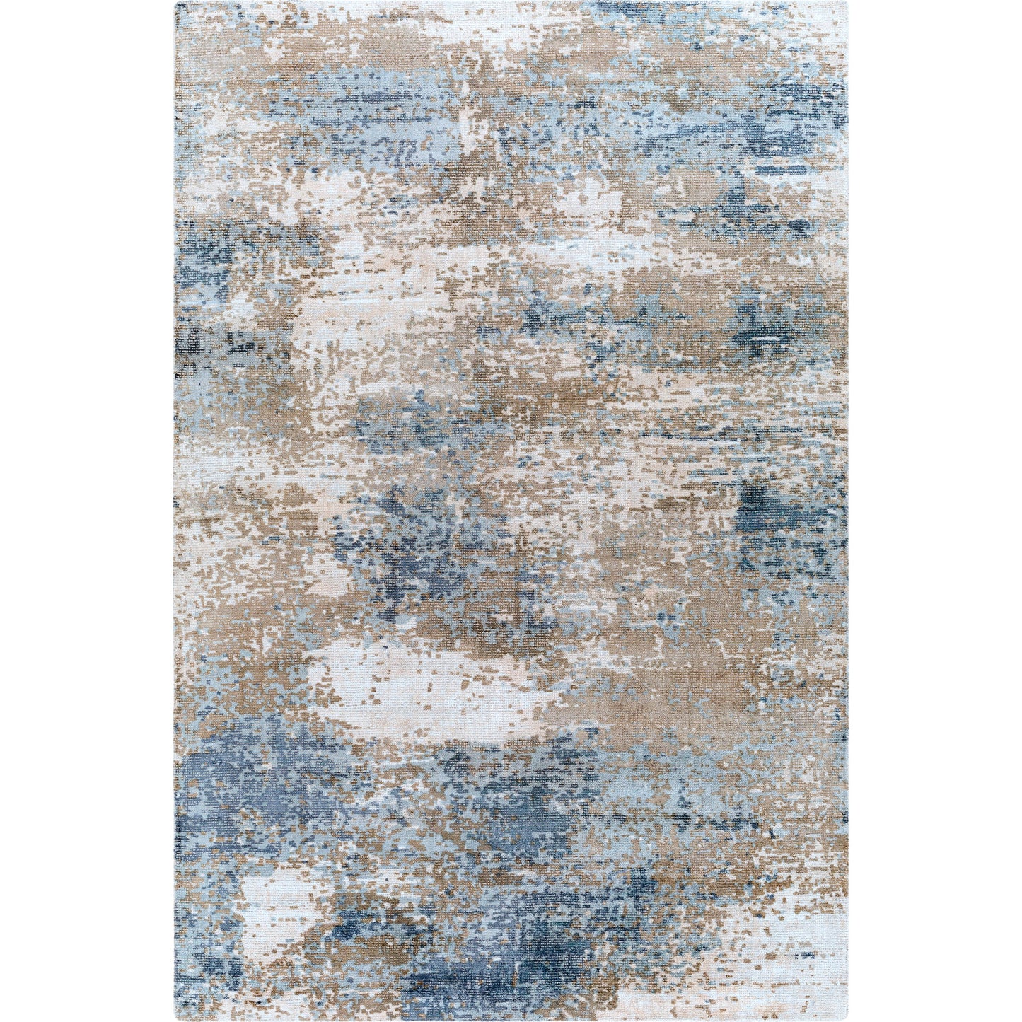 001 SI-1893589,SI-1893590,SI-1893592 | Primary Silo | Wilson Rug - 26944 by Surya in light beige, beige, dark blue, blue. Made from 60% wool, 40% viscose in a unique style.