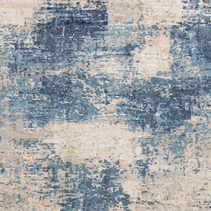 Wilson Rug - 26944 by Surya in light beige, beige, dark blue, blue. Made from 60% wool, 40% viscose in a unique style.