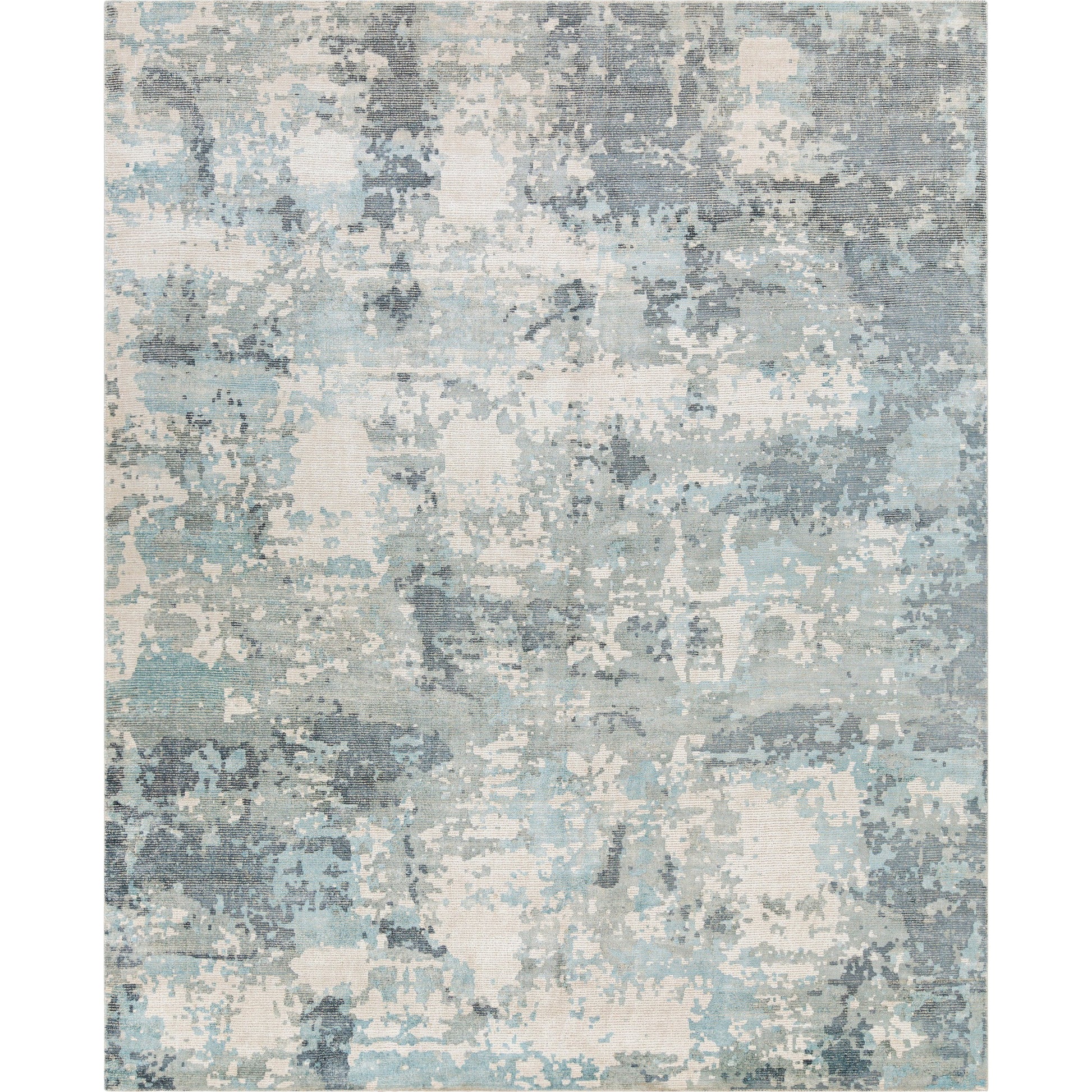 Wilson Rug - 26945 by Surya in deep teal, light beige, beige, sage. Made from 60% wool, 40% viscose in a unique style.