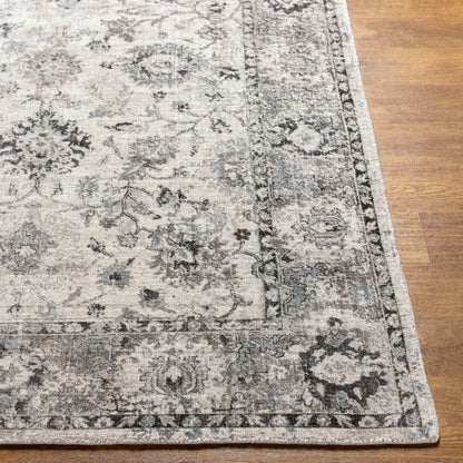 Wilson Rug - 30243 by Surya in charcoal, medium gray, gray, light gray, oatmeal, black. Made from unique in a unique style.