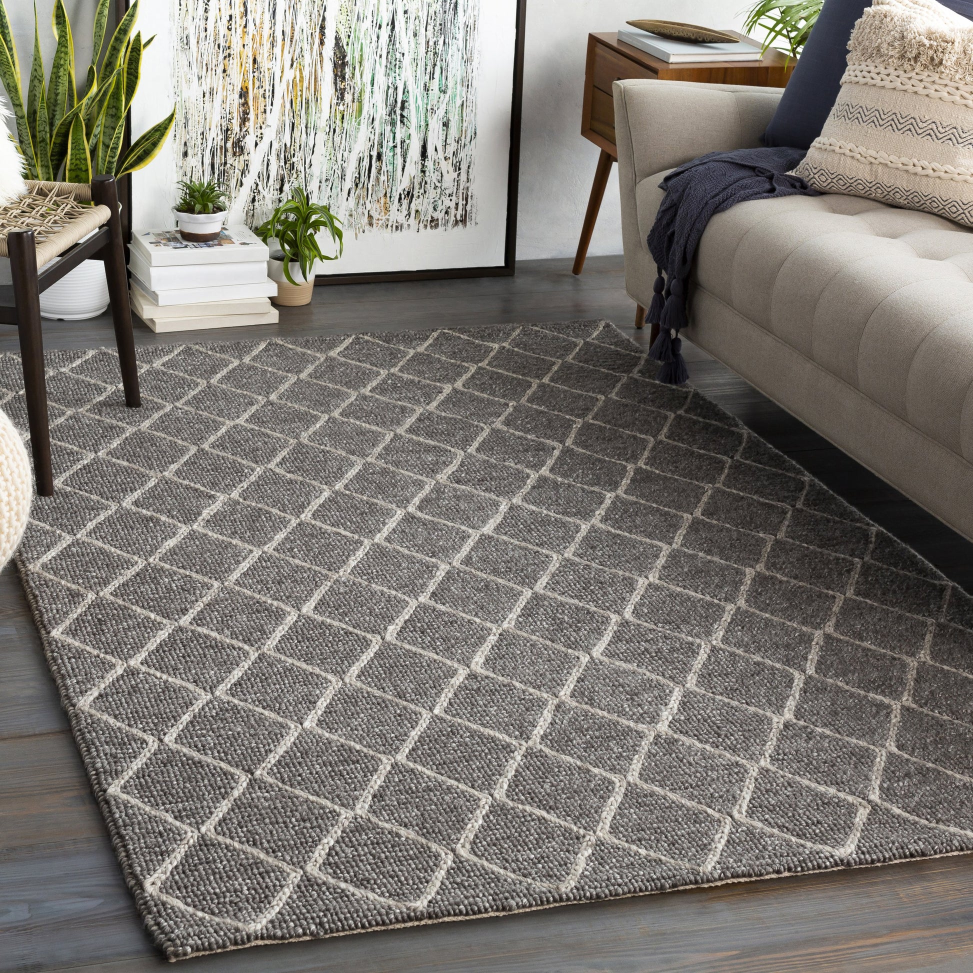 Whistler WSR-2300 Rug by Surya. Made from 50% viscose, 50% wool in a unique style.