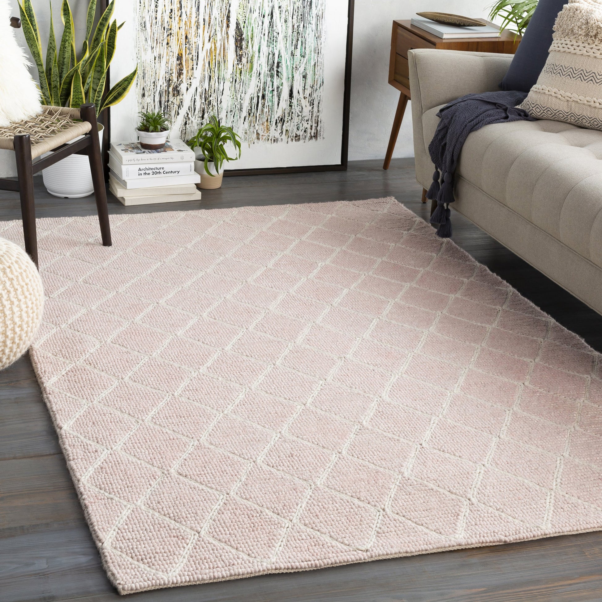 Whistler WSR-2300 Rug by Surya. Made from 50% viscose, 50% wool in a unique style.
