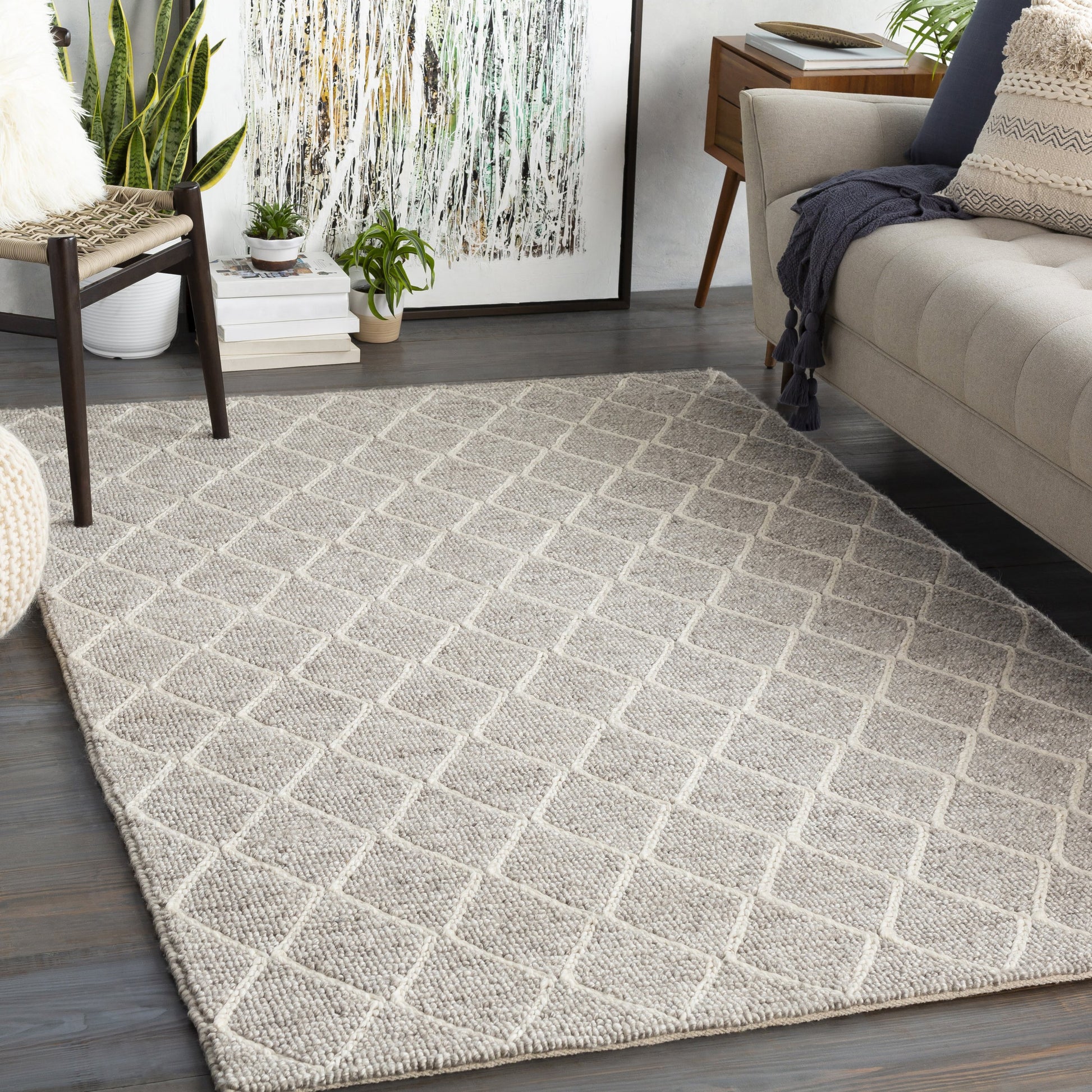 Whistler WSR-2300 Rug by Surya. Made from 50% viscose, 50% wool in a unique style.