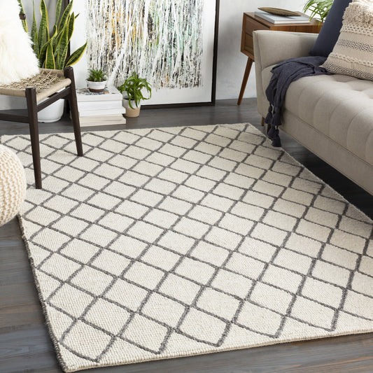 Whistler Rug - 23028 by Surya. Made from 50% viscose, 50% wool in a unique style.