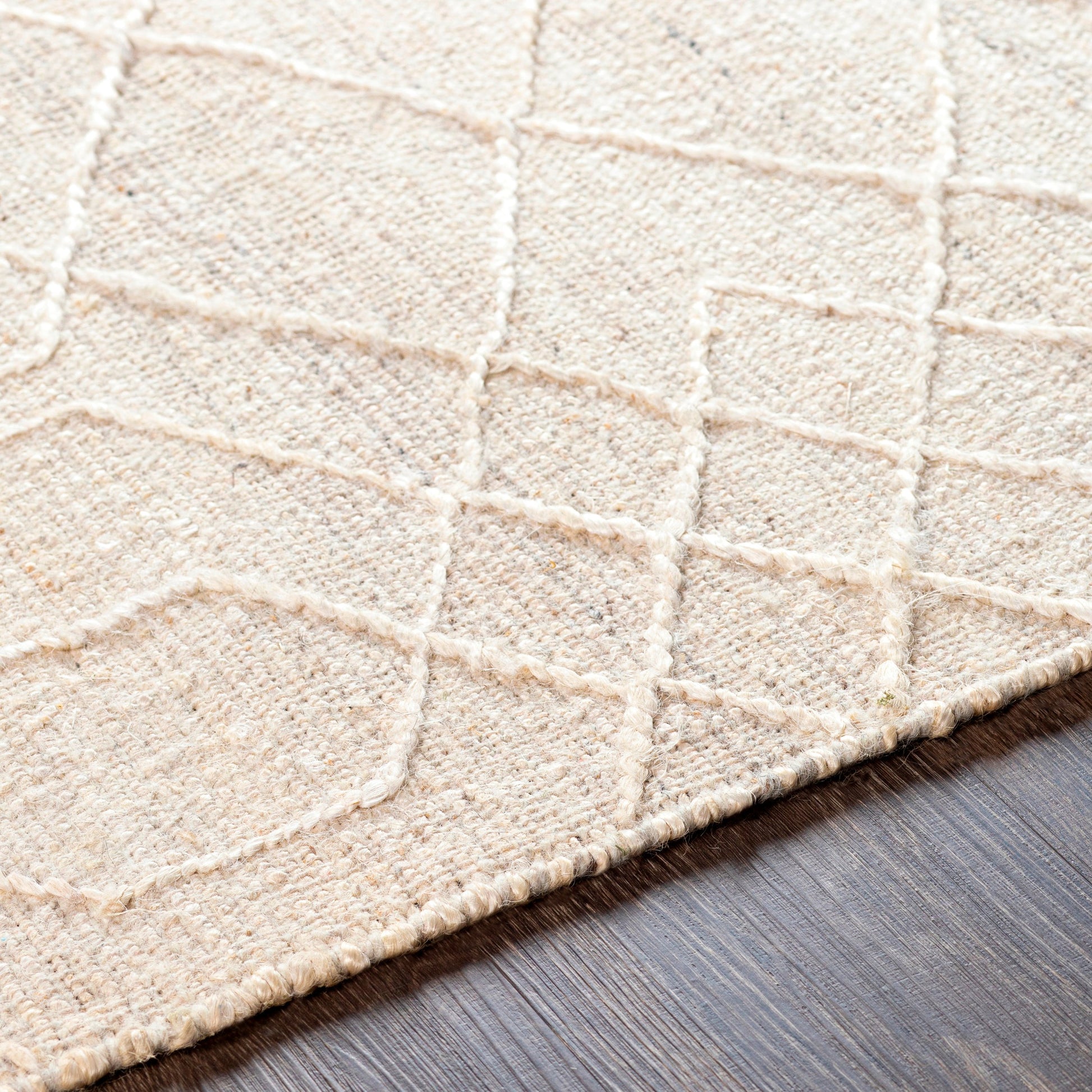 Watford Rug - 27259 by Surya. Made from 60% jute, 40% wool in a unique style.