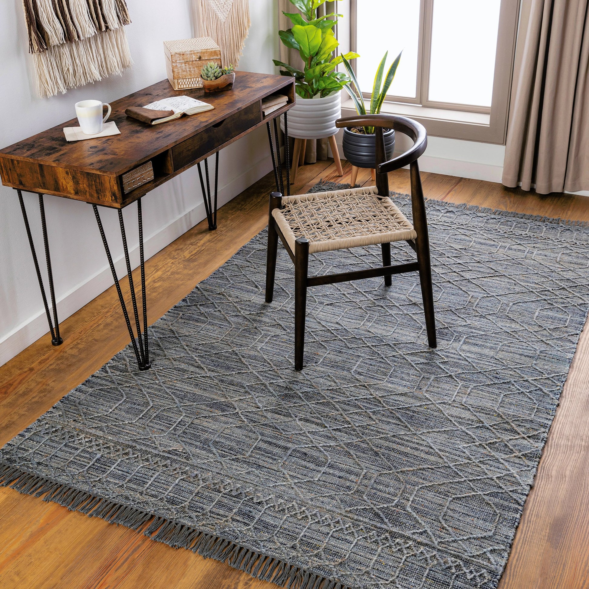 Watford Rug - 27259 by Surya. Made from 60% jute, 40% wool in a unique style.