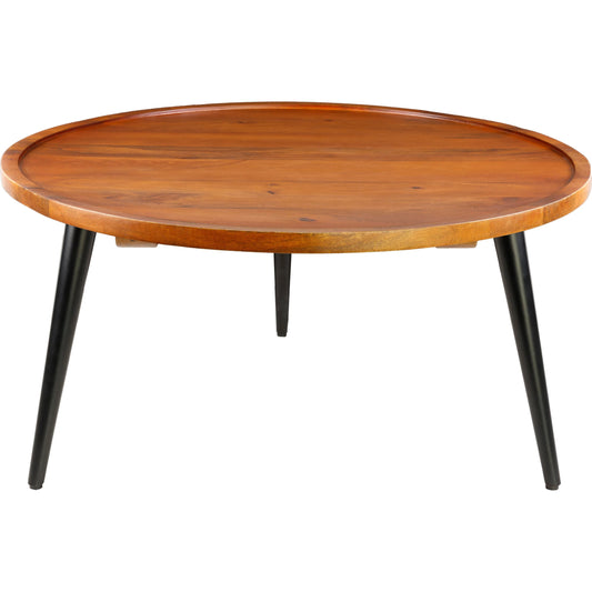 Saraswati - 29424 by Livabliss in brown and mattenatural. Made from top: wood, base: 100% metal in a modern style.