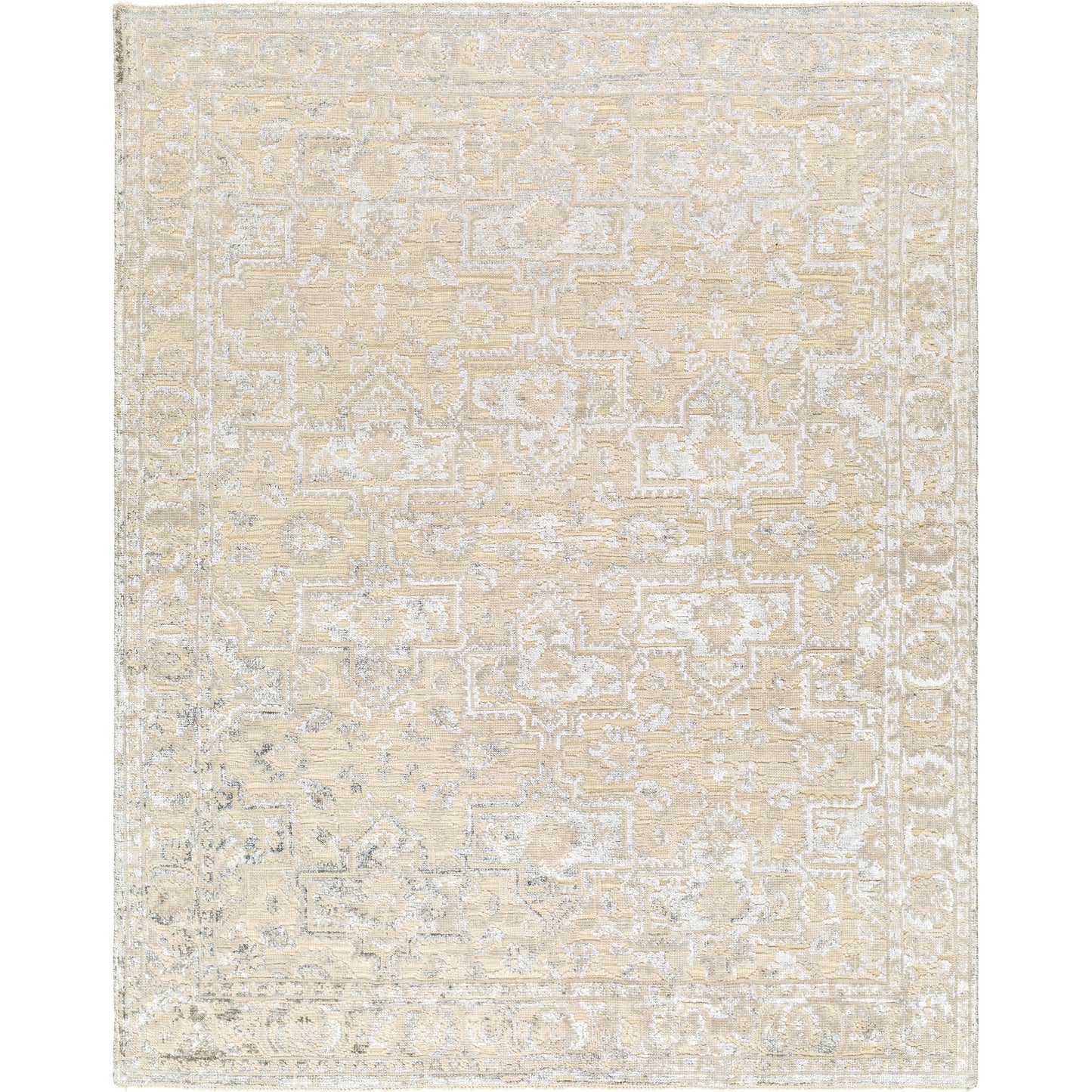 000 SI-1915302,SI-1915303,SI-1915304,SI-1915305,SI-1915306 | Primary Silo | Waterloo WTL-2300 Rug by Surya in light gray, ivory. Made from main: 65% wool, main: 35% viscose in a unique style.