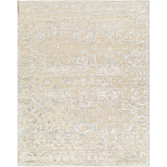 Waterloo Rug - 30940 by Surya in light grey, light silver, warm grey. Made from main: 65% wool, main: 35% viscose in a unique style.