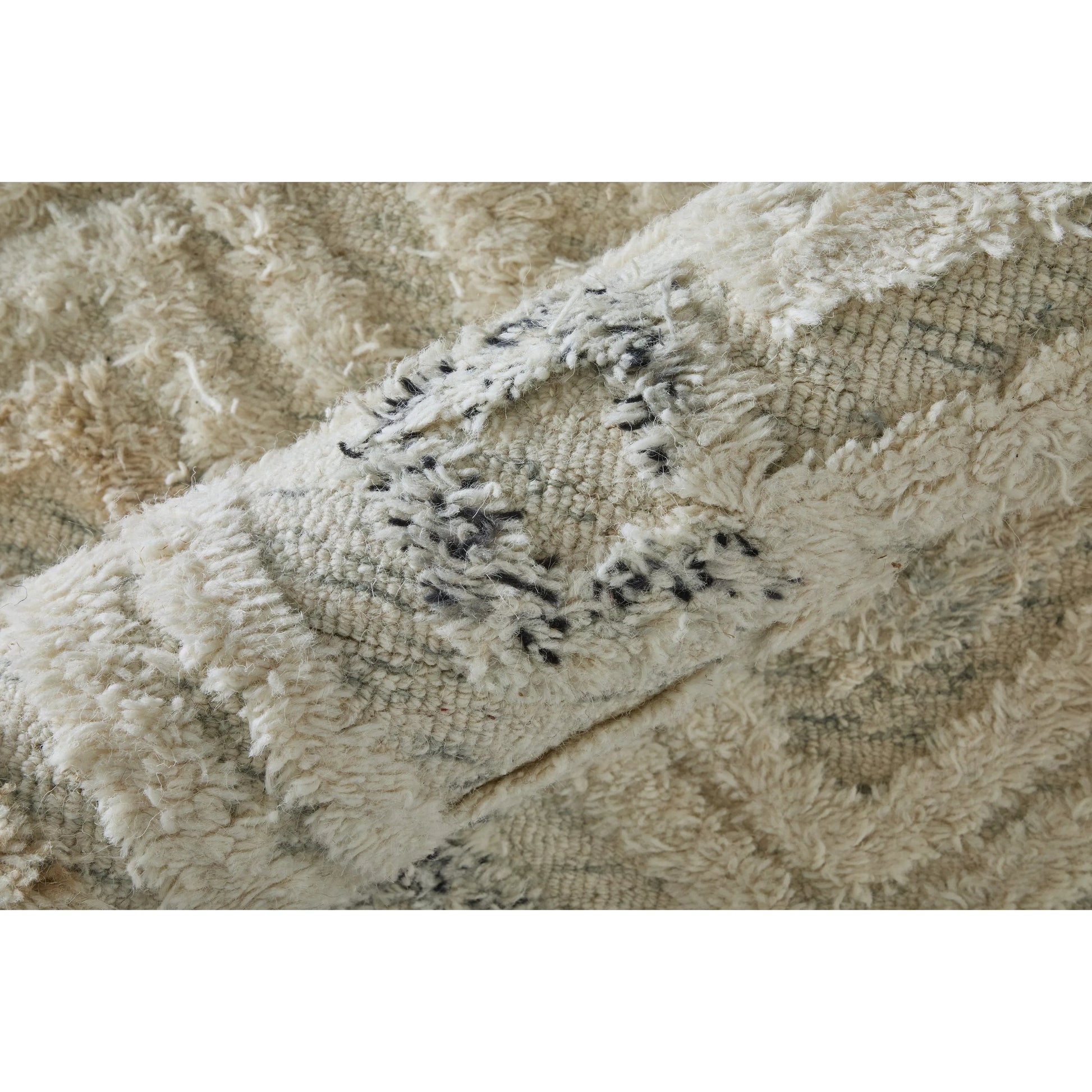 Anica Transitional Moroccan Rug - 8004F by Feizy in ivory, gray, black. Made from wool in a unique style.