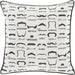 Wax That Stache Indoor/Outdoor Pillow by Surya. Made from unique in a modern style.