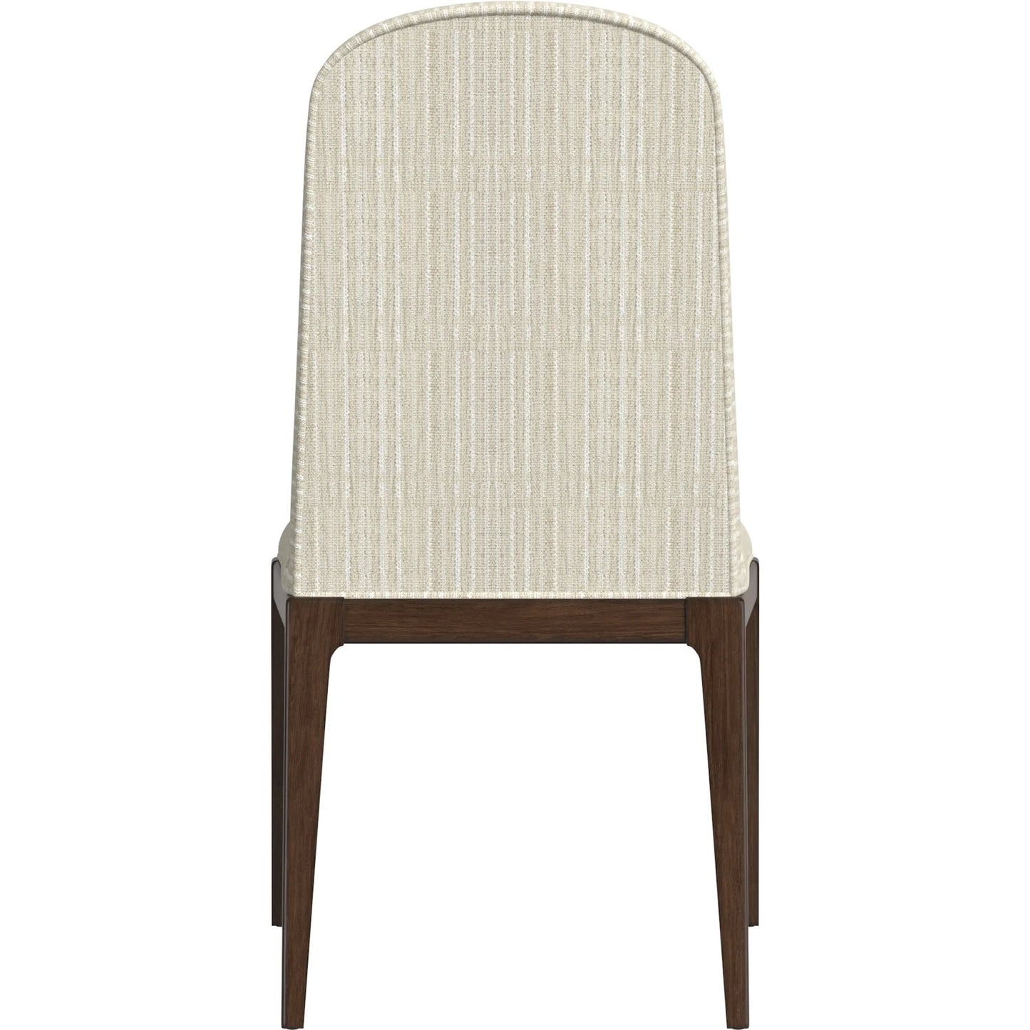 003 SI-2514223 | Additional Silo | Verge Upholstered Side Chair (Set of 2) by A.R.T. Furniture in beige and handcrated walnut. Made from parawood solids in a traditional style.