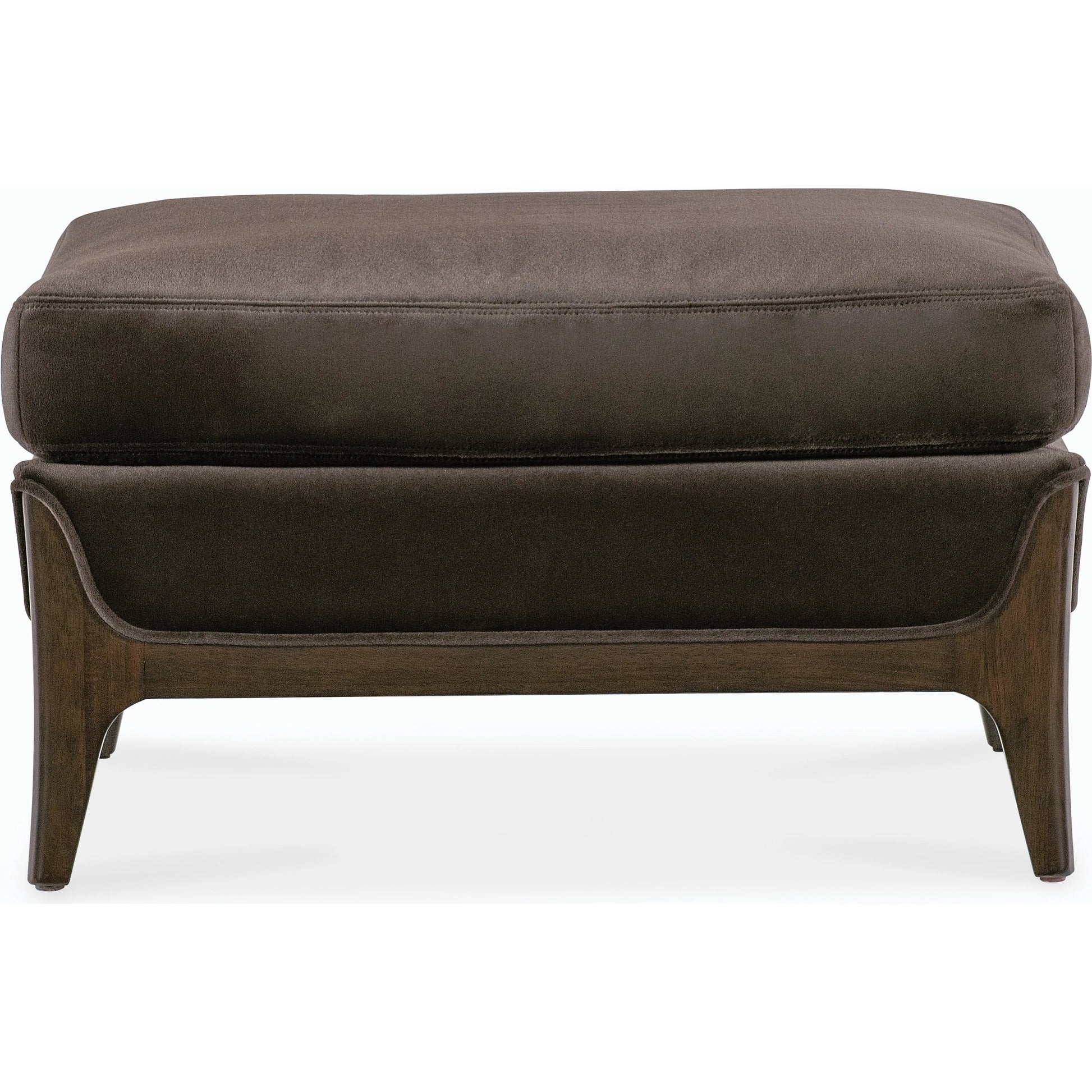 Sophia Ottoman by Hooker Furniture in rich cathedral cherry. Made from unique in a modern style.