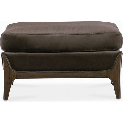 Sophia Ottoman by Hooker Furniture in rich cathedral cherry. Made from unique in a modern style.