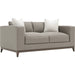 Noel Fabric Loveseat by Bernhardt in portobello. Made from fabric in a transitional style.