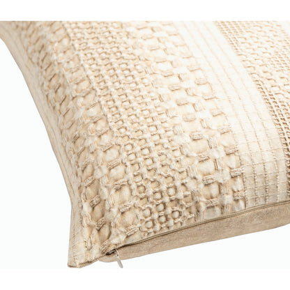 Washed Waffle Pillow - 20091 by Surya. Made from 100% cotton in a unique style.