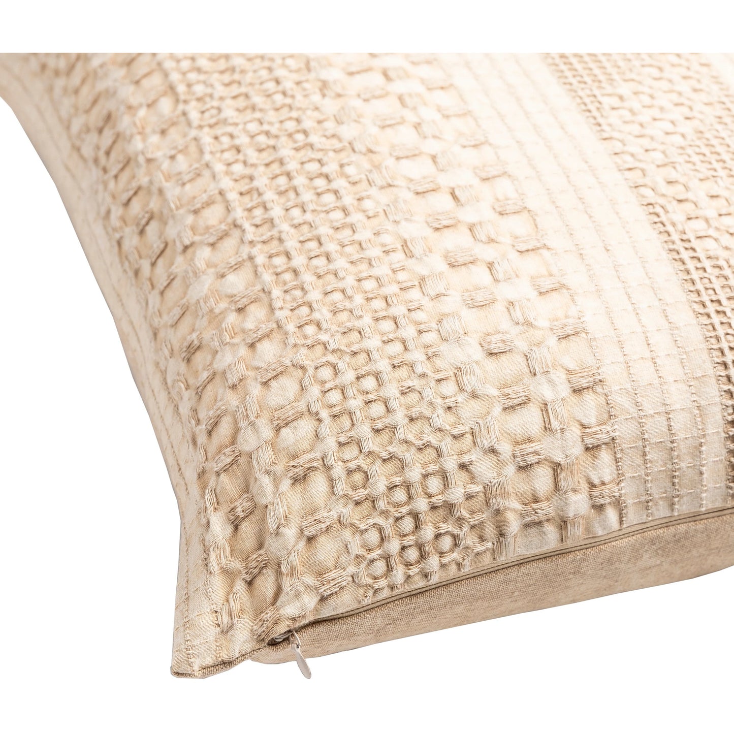 013 SI-1893540,SI-1893541,SI-1893542,SI-1893543 | Closeup | Washed Waffle Pillow - 20091 by Surya. Made from 100% cotton in a unique style.