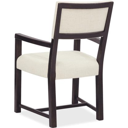 Driftwood Upholstered Side Chair by Hooker Furniture in beige. Made from unique in a transitional style.