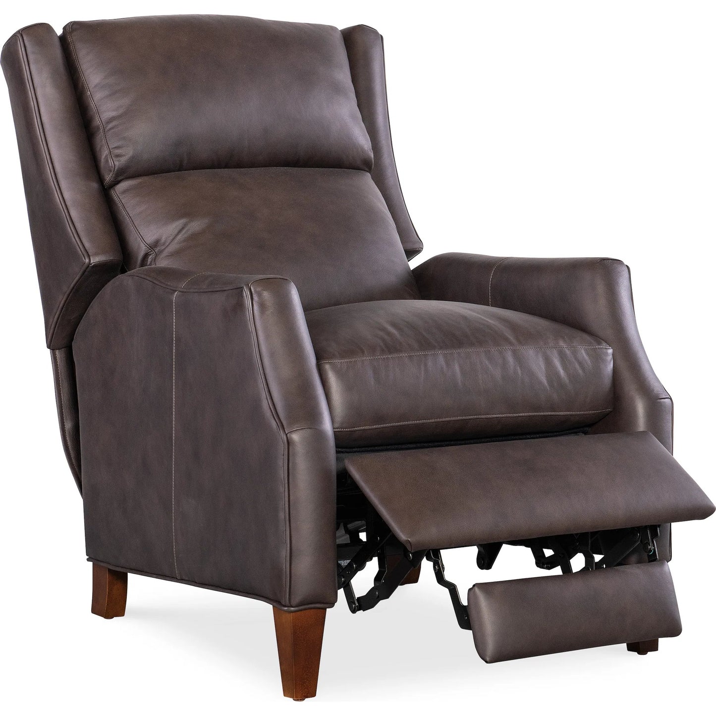 005 SI-2379438 | Additional Silo | Thomas Recliner by Bradington-Young by Hooker Furniture. Made from leather in a unique style.