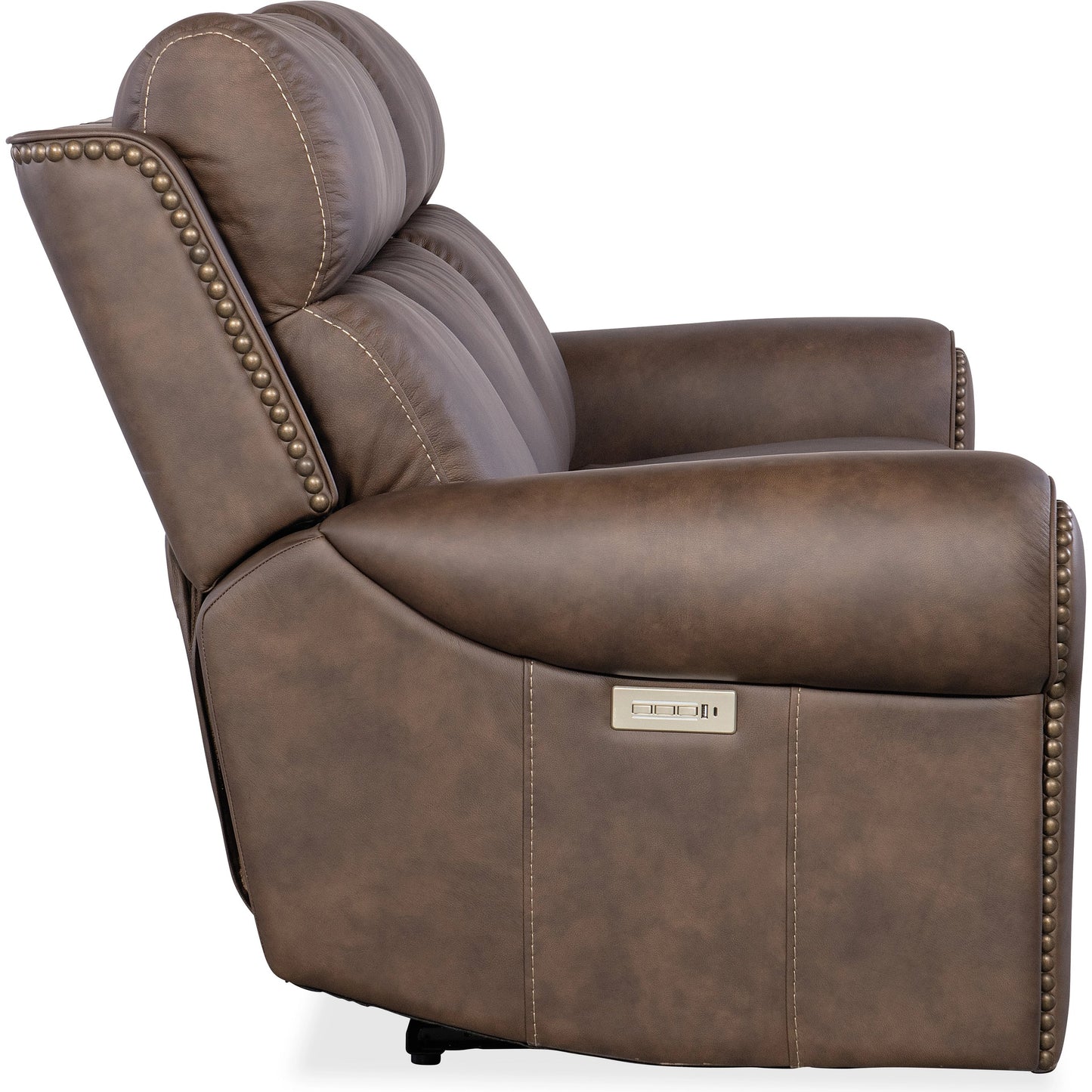 009 SI-2133812 | Additional Silo | Duncan Power Sofa by Hooker Furniture. Made from unique in a traditional style.
