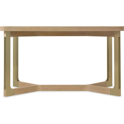 Banyon Bay Gathering Table by Hooker Furniture in light wood. Made from unique in a transitional style.