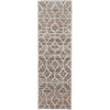 Tan, Taupe, Ivory / 2'6" x 8'